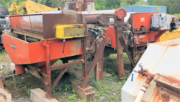 2 Units - Eriez Magnetics Magnetic Drum Separator, 36" Diameter X 96" Face)